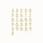 9ct Solid Gold Initial Necklace - Cammi London - Necklace